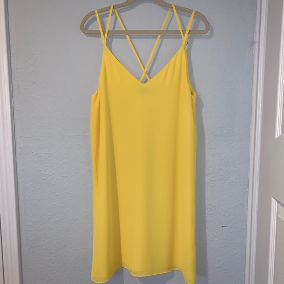 Topshop Dresses & Skirts - Topshop (Tall) Yellow Dress